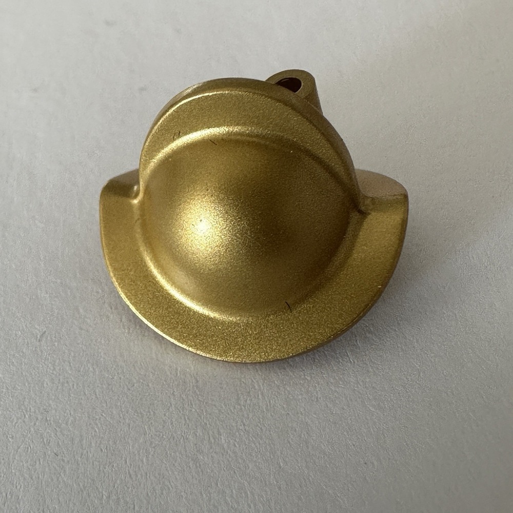 LEGO Collectible Minifigure Metallic Gold Morion‎ Conquistador Helmet 2012 RARE